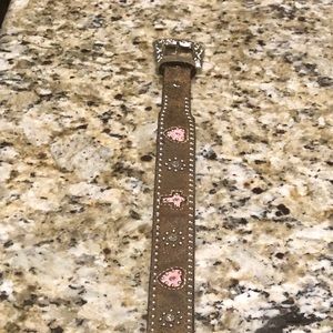 Youth girls western belt